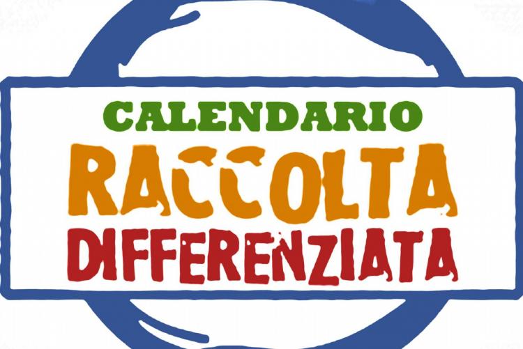 calendario raccolta differenziata