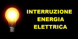 INTERRUZIONE ENERGIA ELETTRICA MERCOLEDI 22 GENNAIO 2025 - VENERDI 24 GENNAIO 2025