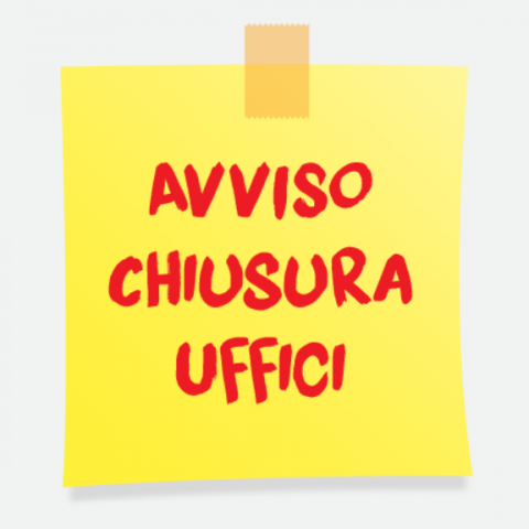 Avviso chiusura uffici comunali